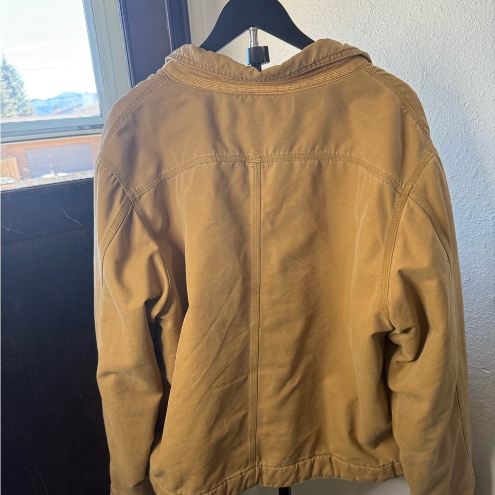 Abercrombie & Fitch tan Lightweight barn Jacket - Picture 3 of 3